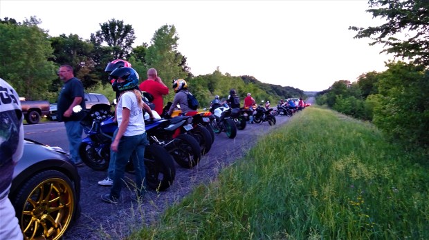 Alex's riding friends -- Fly High